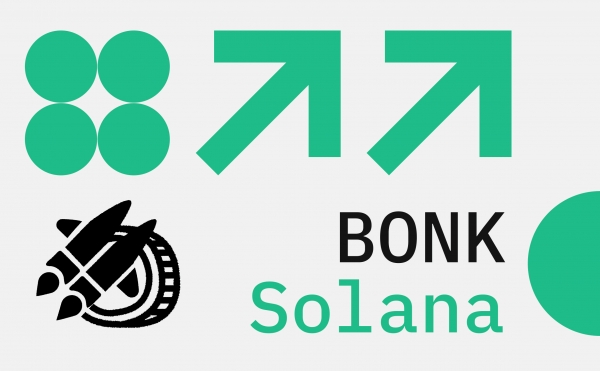Рост курса токена BONK на блокчейне Solana спровоцировал спрос на криптовалюту SOL 