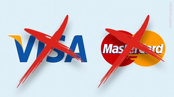 Visa и Mastercard притормозили с внедрением крипты из-за банкротств и отсутствия законов